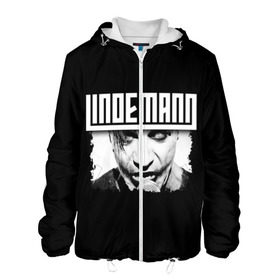 Мужская куртка 3D с принтом Lindemann в Ухте, ткань верха — 100% полиэстер, подклад — флис | прямой крой, подол и капюшон оформлены резинкой с фиксаторами, два кармана без застежек по бокам, один большой потайной карман на груди. Карман на груди застегивается на липучку | lindemann | metall | till | линдеманн | металл | тиль | тиль линдеманн