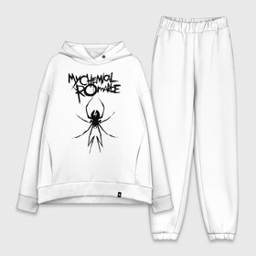 Женский костюм хлопок Oversize с принтом My Chemical Romance в Ухте,  |  | gerard way | mcr | my chemical romance | альтернативный | группа | джерард уэй | май кемикал романс | мкр | мой химический роман | мхр | мцр | панк | поп | поппанк | рок | рэй торо