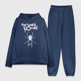 Женский костюм хлопок Oversize с принтом My Chemical Romance в Ухте,  |  | gerard way | mcr | my chemical romance | альтернативный | группа | джерард уэй | май кемикал романс | мкр | мой химический роман | мхр | мцр | панк | поп | поппанк | рок | рэй торо
