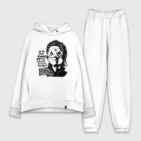 Женский костюм хлопок Oversize с принтом My Chemical Romance в Ухте,  |  | gerard way | mcr | my chemical romance | альтернативный | группа | джерард уэй | май кемикал романс | мкр | мой химический роман | мхр | мцр | панк | поп | поппанк | рок | рэй торо
