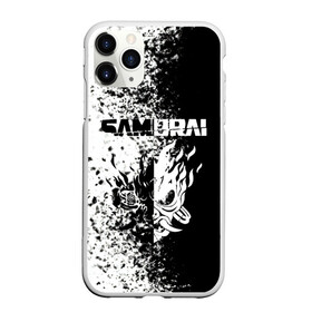 Чехол для iPhone 11 Pro матовый с принтом Cyberpunk 2077 Samurai в Ухте, Силикон |  | cbp | cyberpunk 2077 | samurai | игра | киберпанк 2077 | самурай