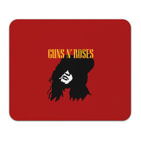 Коврик для мышки прямоугольный с принтом Guns n roses в Ухте, натуральный каучук | размер 230 х 185 мм; запечатка лицевой стороны | Тематика изображения на принте: axl rose | geffen records | gnr | guns | rock | roses | slash | гансы | пистолеты | розы | рок | слеш | эксл роуз