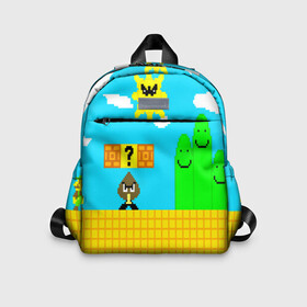 Детский рюкзак 3D MARIO: в Ухте, 100% полиэстер | лямки с регулируемой длиной, сверху петелька, чтобы рюкзак можно было повесить на вешалку. Основное отделение закрывается на молнию, как и внешний карман. Внутри дополнительный карман. По бокам два дополнительных кармашка | concept art | enemies | first level | fungus | game art | kirbys adventure | luigi’s mansion | mario | mario bros | minimalism | pixels | super mario | super mario 2 | марио