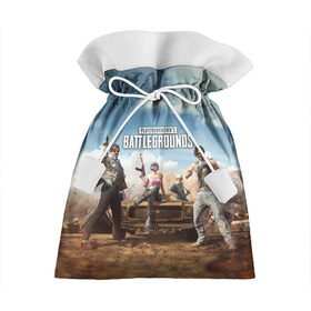 Подарочный 3D мешок с принтом PUBG в Ухте, 100% полиэстер | Размер: 29*39 см | battlegrounds | chicken | chickendinner | dinner | game | pcgaming | playerunknownsbattlegrounds | pubg | videogames | баттл | баттлграунд | куриныйобед | курица | обед | пабг