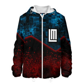 Мужская куртка 3D с принтом Lindemann в Ухте, ткань верха — 100% полиэстер, подклад — флис | прямой крой, подол и капюшон оформлены резинкой с фиксаторами, два кармана без застежек по бокам, один большой потайной карман на груди. Карман на груди застегивается на липучку | lindemann | metall | till | линдеманн | металл | тиль | тиль линдеманн