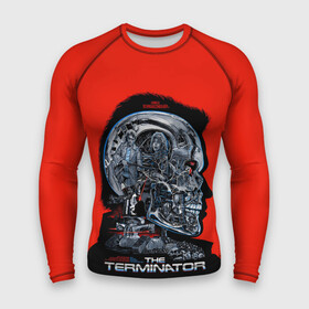 Мужской рашгард 3D с принтом The Terminator в Ухте,  |  | arnold | connor | john | robot | schwarzenegger | skynet | t 800 | terminator | арнольд | джон | коннор | ликвидатор | небесная | робот | сеть | скайнет | терминатор | шварценеггер