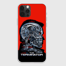 Чехол для iPhone 12 Pro с принтом The Terminator в Ухте, силикон | область печати: задняя сторона чехла, без боковых панелей | arnold | connor | john | robot | schwarzenegger | skynet | t 800 | terminator | арнольд | джон | коннор | ликвидатор | небесная | робот | сеть | скайнет | терминатор | шварценеггер