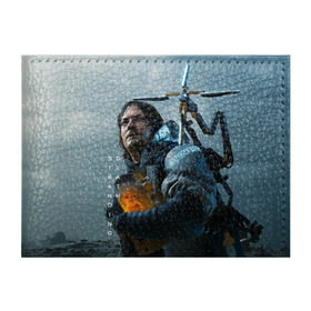 Обложка для студенческого билета с принтом Death Stranding в Ухте, натуральная кожа | Размер: 11*8 см; Печать на всей внешней стороне | death stranding | kojima | игры | хидэо кодзима