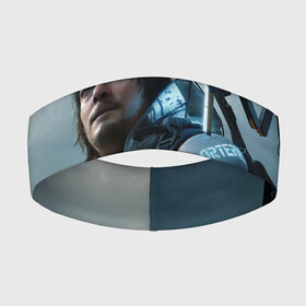 Повязка на голову 3D с принтом Death Stranding в Ухте,  |  | death stranding | kojima | игры | хидэо кодзима