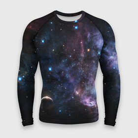 Мужской рашгард 3D с принтом Звезды в Ухте,  |  | galaxy | nebula | space | star | абстракция | вселенная | галактика | звезда | звезды | космический | планеты