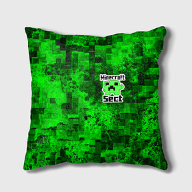 Подушка 3D Minecraft: в Ухте, наволочка – 100% полиэстер, наполнитель – холлофайбер (легкий наполнитель, не вызывает аллергию). | состоит из подушки и наволочки. Наволочка на молнии, легко снимается для стирки | game | minecraft | mojang ab | sect | игра | инди | майнкрафт | майнкрафт секта | секта