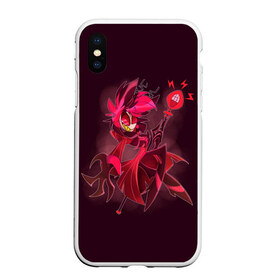 Чехол для iPhone XS Max матовый с принтом Отель хазбин в Ухте, Силикон | Область печати: задняя сторона чехла, без боковых панелей | 