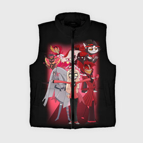 Женский жилет утепленный 3D Отель хазбин: в Ухте,  |  | hazbin hotel | hell | ад | ада | аластор | вэгги | отель хазбин | пасхалки | рай | тайны | чарли