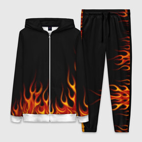 Женский костюм 3D Пламя Old School: в Ухте,  |  | burn | fire | костер | нарисованный | огня | огонь | олдскул | пламени | пламя | пожар | пылает | рисованный огонь | языки