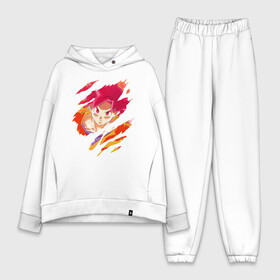 Женский костюм хлопок Oversize с принтом Goku Dragon Ball в Ухте,  |  | dragon ball | dragon ball super | dragon ball z | dragonball | gohan | goku | vegeta | аниме | вегета | гоку | гохан | драгонболл | драконий жемчуг | жемчуг дракона | манга | сон гоку