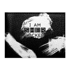 Обложка для студенческого билета с принтом Sherlock в Ухте, натуральная кожа | Размер: 11*8 см; Печать на всей внешней стороне | Тематика изображения на принте: 221b | bbc | benedict cumberbatch | john watson | mark gatiss | martin freeman | sherlock holmes | steven moffat | бейкер | джон ватсон | мориарти | стрит | шерлок