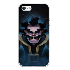 Чехол для iPhone 5/5S матовый Clash of Clans: в Ухте, Силикон | Область печати: задняя сторона чехла, без боковых панелей | clash of clans | clash royale | game | supercell | детская | детям | игра | клаш оф кланс | клэш оф кланс | компьютерна игра | пекка