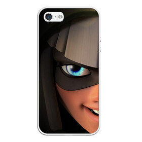 Чехол для iPhone 5/5S матовый Clash of Clans: в Ухте, Силикон | Область печати: задняя сторона чехла, без боковых панелей | clash of clans | clash royale | game | supercell | детская | детям | игра | клаш оф кланс | клэш оф кланс | компьютерна игра | пекка