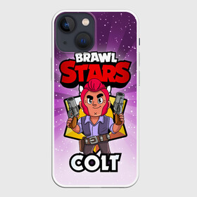 Чехол для iPhone 13 mini с принтом BRAWL STARS COLT в Ухте,  |  | Тематика изображения на принте: brawl stars | brawl stars colt | brawler | colt | бравл старз | бравлер | кольт