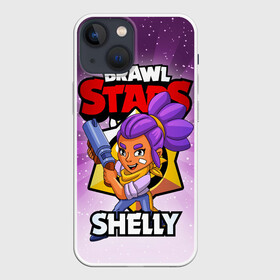 Чехол для iPhone 13 mini с принтом BRAWL STARS SHELLY в Ухте,  |  | Тематика изображения на принте: brawl stars | brawl stars shelly | brawler | shelly | бравл старз | бравлер | шелли