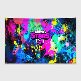 Флаг-баннер с принтом Brawl Stars в Ухте, 100% полиэстер | размер 67 х 109 см, плотность ткани — 95 г/м2; по краям флага есть четыре люверса для крепления | 2020 | android | brawl stars | crow | games | leon | mobile game | stars | бравл старс | ворон | игры | леон | мобильные игры