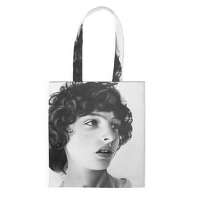 Шоппер 3D с принтом finn wolfhard в Ухте, 100% полиэстер | Плотность: 200 г/м2; Размер: 34×35 см; Высота лямок: 30 см | finn wolfhard | очень странные дела | финн вулфард