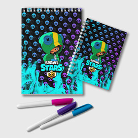 Блокнот с принтом Brawl Stars LEON в Ухте, 100% бумага | 48 листов, плотность листов — 60 г/м2, плотность картонной обложки — 250 г/м2. Листы скреплены удобной пружинной спиралью. Цвет линий — светло-серый
 | brawl | brawl stars | crow | leon | stars | бравл | бравл старс | браво старс | игра | компьютерная | кров | леон | онлайн | старс