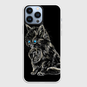 Чехол для iPhone 13 Pro Max с принтом Пушистый котёнок в Ухте,  |  | Тематика изображения на принте: животные | зверёк | кот | котёнок | милашка | няшка | счастье