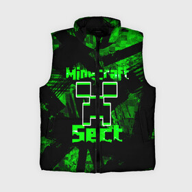 Женский жилет утепленный 3D Minecraft: в Ухте,  |  | game | minecraft | mojang ab | sect | игра | инди | майнкрафт | майнкрафт секта | секта