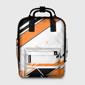 Женский рюкзак 3D с принтом Cs Go Asiimov Style #1 в Ухте, 100% полиэстер | лямки с регулируемой длиной, сверху ручки, чтобы рюкзак нести как сумку. Основное отделение закрывается на молнию, как и внешний карман. Внутри два дополнительных кармана, один из которых закрывается на молнию. По бокам два дополнительных кармашка, куда поместится маленькая бутылочка
 | asiimov | counter strike go | cs:go | games. | асимов | игры | контер страйк | контер страйк гоу | контра | кс гоу | сs go