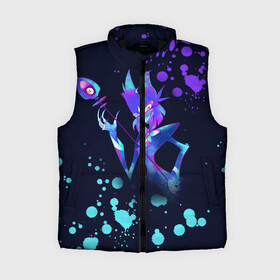 Женский жилет утепленный 3D Hazbin Hotel: в Ухте,  |  | hazbin hotel | hell | ад | ада | аластор | вэгги | отель хазбин | пасхалки | рай | тайны | чарли