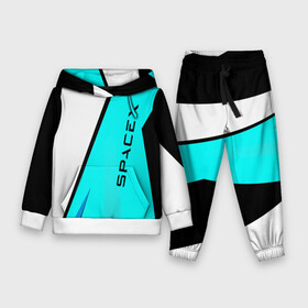Детский костюм 3D (с толстовкой) с принтом SpaceX в Ухте,  |  | Тематика изображения на принте: boca chica | cybertruck | elon reeve musk | falcon 9 | model 3 | space x | spacex starship | tech | technology | tesla | илон маск | космический корабль | тесла
