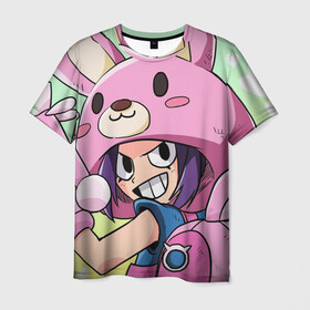 Мужская футболка 3D с принтом Brawl Stars в Ухте, 100% полиэфир | прямой крой, круглый вырез горловины, длина до линии бедер | brawl stars | crow | game | leon | бравл | бравл стар | бравл старс | ворон | ворона | детская | детям | игра | компьютерная игра | кров | леон | персонаж | развлечение