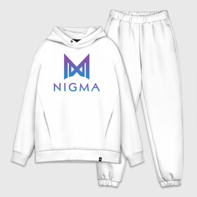 Мужской костюм хлопок OVERSIZE с принтом Nigma esports в Ухте,  |  | Тематика изображения на принте: gh | kuroky | mind_control | miracle | nigma | w33 | виха | гх | джиейч | дота | дота 2 | игра | интернешнл | киберспорт | куро | майнд контрол | миракл | нигма