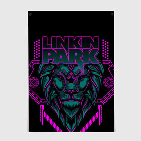 Постер с принтом Linkin Park в Ухте, 100% бумага
 | бумага, плотность 150 мг. Матовая, но за счет высокого коэффициента гладкости имеет небольшой блеск и дает на свету блики, но в отличии от глянцевой бумаги не покрыта лаком | brad delson | chester bennington | linkin park | американская | группа | линкин | майк шинода | метал | музыка | парк | поп | рок | рэп | феникс фаррелл | честер беннингтон | электроник
