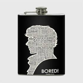 Фляга с принтом Bored sherlock в Ухте, металлический корпус | емкость 0,22 л, размер 125 х 94 мм. Виниловая наклейка запечатывается полностью | 221b | bbc | benedict cumberbatch | john watson | mark gatiss | martin freeman | sherlock holmes | steven moffat | бейкер | джон ватсон | мориарти | стрит | шерлок