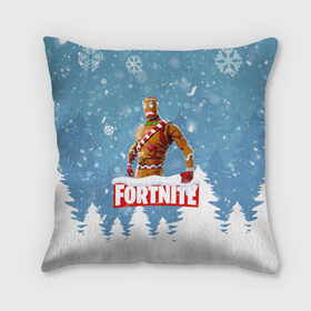Подушка 3D Новогодний Fortnite: в Ухте, наволочка – 100% полиэстер, наполнитель – холлофайбер (легкий наполнитель, не вызывает аллергию). | состоит из подушки и наволочки. Наволочка на молнии, легко снимается для стирки | 2020 | christmas | fortnite | fortnite 2 | fortnite chapter 2 | fortnite2 | fortnite: chapter 2 | new year | snow | winter | игры | новогодний | новый год | фортнайт | фортнайт 2