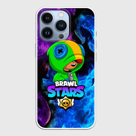Чехол для iPhone 13 Pro с принтом BRAWL STARS LEON | ЛЕОН ОГОНЬ в Ухте,  |  | brawl stars | bull | colt | crow | leon | leon shark | shark | stars | акула | берли | ворон | динамайк | кольт | леон | леон акула | нита | спайк | шелли | эль примо