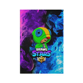 Обложка для паспорта матовая кожа BRAWL STARS LEON: в Ухте, натуральная матовая кожа | размер 19,3 х 13,7 см; прозрачные пластиковые крепления | brawl stars | bull | colt | crow | leon | leon shark | shark | stars | акула | берли | ворон | динамайк | кольт | леон | леон акула | нита | спайк | шелли | эль примо