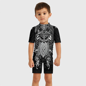 Детский купальный костюм 3D Viking: в Ухте, Полиэстер 85%, Спандекс 15% | застежка на молнии на спине | good | viking | vikings | бог | викинг | викинги | воин | кельтское | один | плетение | русь | скандинавы | славяне | язычник