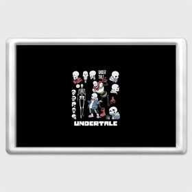 Магнит 45*70 с принтом UNDERTALE в Ухте, Пластик | Размер: 78*52 мм; Размер печати: 70*45 | chara | frisk | sans | undertale | андертале | андертейл | игра | подземная история | подземная сказка | санс | ундертале | фриск | чара