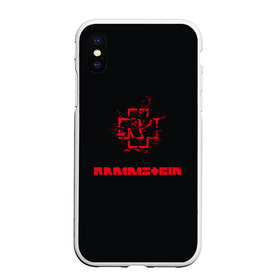 Чехол для iPhone XS Max матовый Rammstein: в Ухте, Силикон | Область печати: задняя сторона чехла, без боковых панелей | kruspe | lindemann | metal | oliver | rammstein | richard | riedel | rock | till | кристиан | круспе | линдеманн | лоренц | метал | оливер | рамштайн | ридель | рихард | рок | тилль