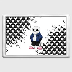 Магнит 45*70 с принтом UNDERTALE в Ухте, Пластик | Размер: 78*52 мм; Размер печати: 70*45 | chara | frisk | sans | undertale | андертале | андертейл | игра | подземная история | подземная сказка | санс | ундертале | фриск | чара