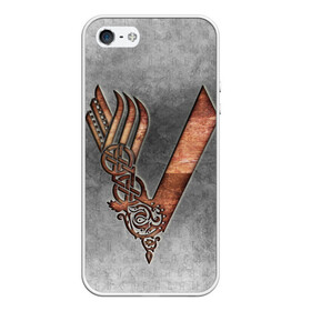 Чехол для iPhone 5/5S матовый vikings: в Ухте, Силикон | Область печати: задняя сторона чехла, без боковых панелей | nord | north | vikings | викинги | норвегия | север | скандинавия