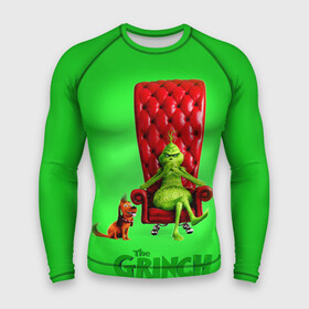 Мужской рашгард 3D с принтом The Grinch в Ухте,  |  | christmas | claus | grinch stole | how the | jingle | merry | santa | гринч | гуманоид | диккенс | ктоград | олени | рождество | снежинки | чарльз