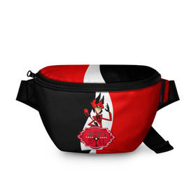 Поясная сумка 3D Hazbin Hotel: в Ухте, 100% полиэстер | плотная ткань, ремень с регулируемой длиной, внутри несколько карманов для мелочей, основное отделение и карман с обратной стороны сумки застегиваются на молнию | hazbin | hazbin hotel | hotel | мюзикл | отель хазбин | хазбин