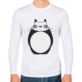 Мужской лонгслив хлопок с принтом Panda Totoro в Ухте, 100% хлопок |  | Тематика изображения на принте: forest | friend | ghibli | japan | keeper | miyazaki | nature | neigbor | neighbour | panda | totoro | анимация | аниме | гибли | друг | животные | лес | любовь | милый | мир | миядзаки | мульт | мультфильм | панда | приключения | природа | сказка
