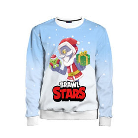 Детский свитшот 3D с принтом Brawl Stars. Christmas Barley в Ухте, 100% полиэстер | свободная посадка, прямой крой, мягкая тканевая резинка на рукавах и понизу свитшота | bo | brawl | brock | bull | colt | dynamike | elprimo | jessie | leon | moba | nita | shelly | stars | бо | брок | булл | джесси | динамайк | кольт | леон | нита | шелли | эльпримо