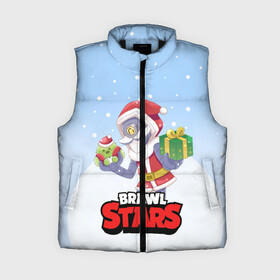 Женский жилет утепленный 3D с принтом Brawl Stars. Christmas Barley в Ухте,  |  | bo | brawl | brock | bull | colt | dynamike | elprimo | jessie | leon | moba | nita | shelly | stars | бо | брок | булл | джесси | динамайк | кольт | леон | нита | шелли | эльпримо