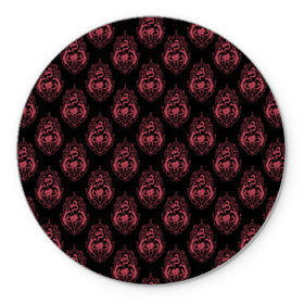 Коврик для мышки круглый Hazbin Hotel: в Ухте, резина и полиэстер | круглая форма, изображение наносится на всю лицевую часть | hazbin | hazbin hotel | pattern | анимация | мультсериал | мультфильм | отель хазбин | паттерн | сериал